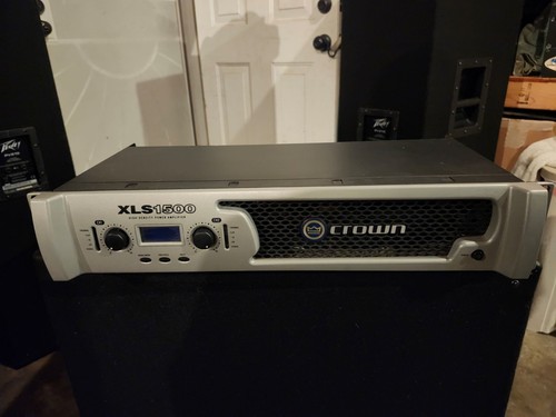 Crown xls 1500 amplifier - amplifier,
