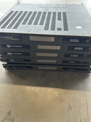 Crown audio ct875 drivecore - crown,