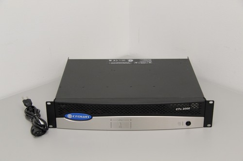 Crown cts 2000 channel - crown, 2-channel