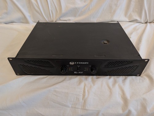 Crown xli800 two - xli800, two-channel