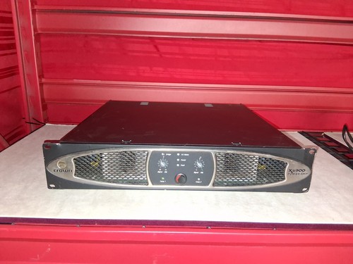 Crown xs900 power amp - power,