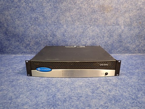 Crown cts 2000 two channel - cts,